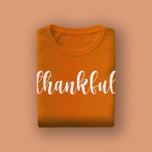 Orange Custom Pattern Tshirt