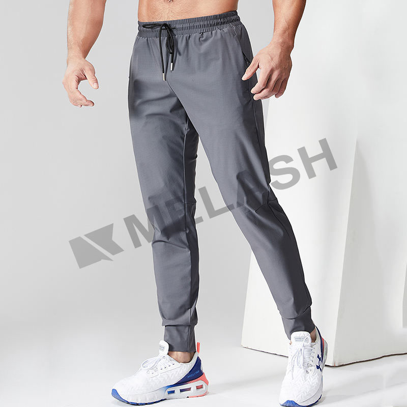 Men's Stretch Blank Jogger Nylon Track Pants - Image 3