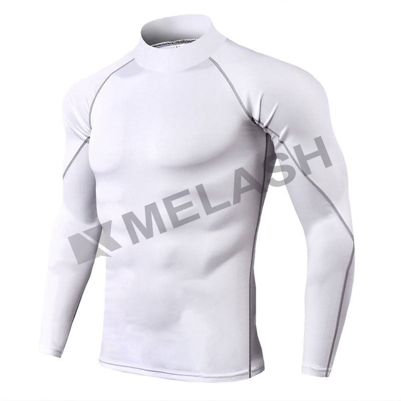 Men Swimsuit T-shirt Beach UV Protection Swimwear Rash Guard