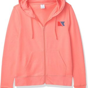 Women's French Terry Fleece Full-Zip Hoodie