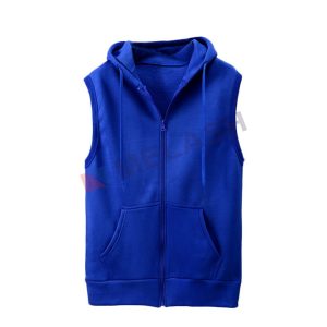 REGULAR FIT SLEEVELESS  SWEATSHIRT