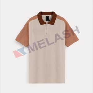 COLOR-BLOCK POLO SHIRT Custom unisex