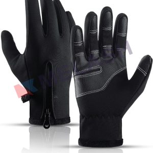 Hiking Warm Gloves Men Women Touch Screen Waterproof Windproof Non-Slip Grips