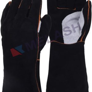 Welding Gloves 14 Inches Fire/Heat Resistant Leather For Mig,Tig,Stick,Forge,BBQ,Grill, Fireplace,Wood Stove, Furnace,Pot,Oven