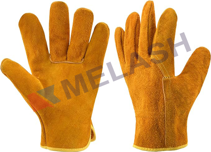 Welding Gloves,Heat/Fire Resistant Leather Forge Mig Welding Gloves