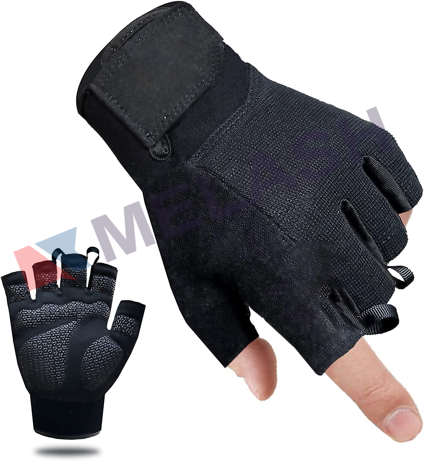 Workout Gloves for Men and Women, Exercise Gloves for Weight Lifting, Cycling, Gym, Training, Breathable and Snug fit
