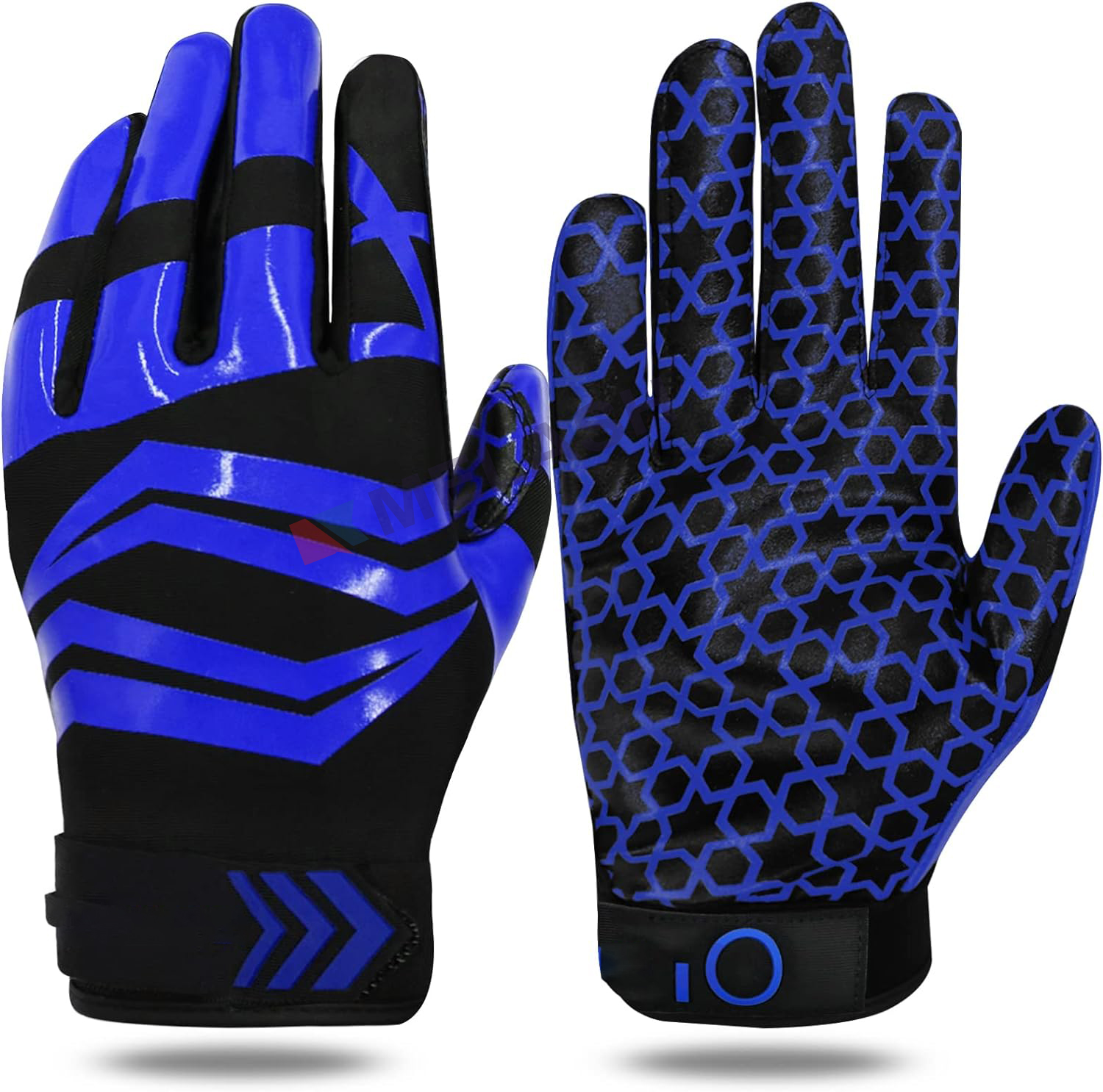 Football Gloves Adult Youth Upgrade Silicone High Non-Slip Grip Flexible Lightweight Receiver Glove Adults Sizes for Men Women Kids Boys